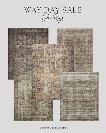 💜 WAY DAY SALE 💜 I’m loving these Loloi rugs - I have MOG-01 Sunset/Ink in my living room currently!

#LTKhome #LTKsalealert

#LTKxWayDay