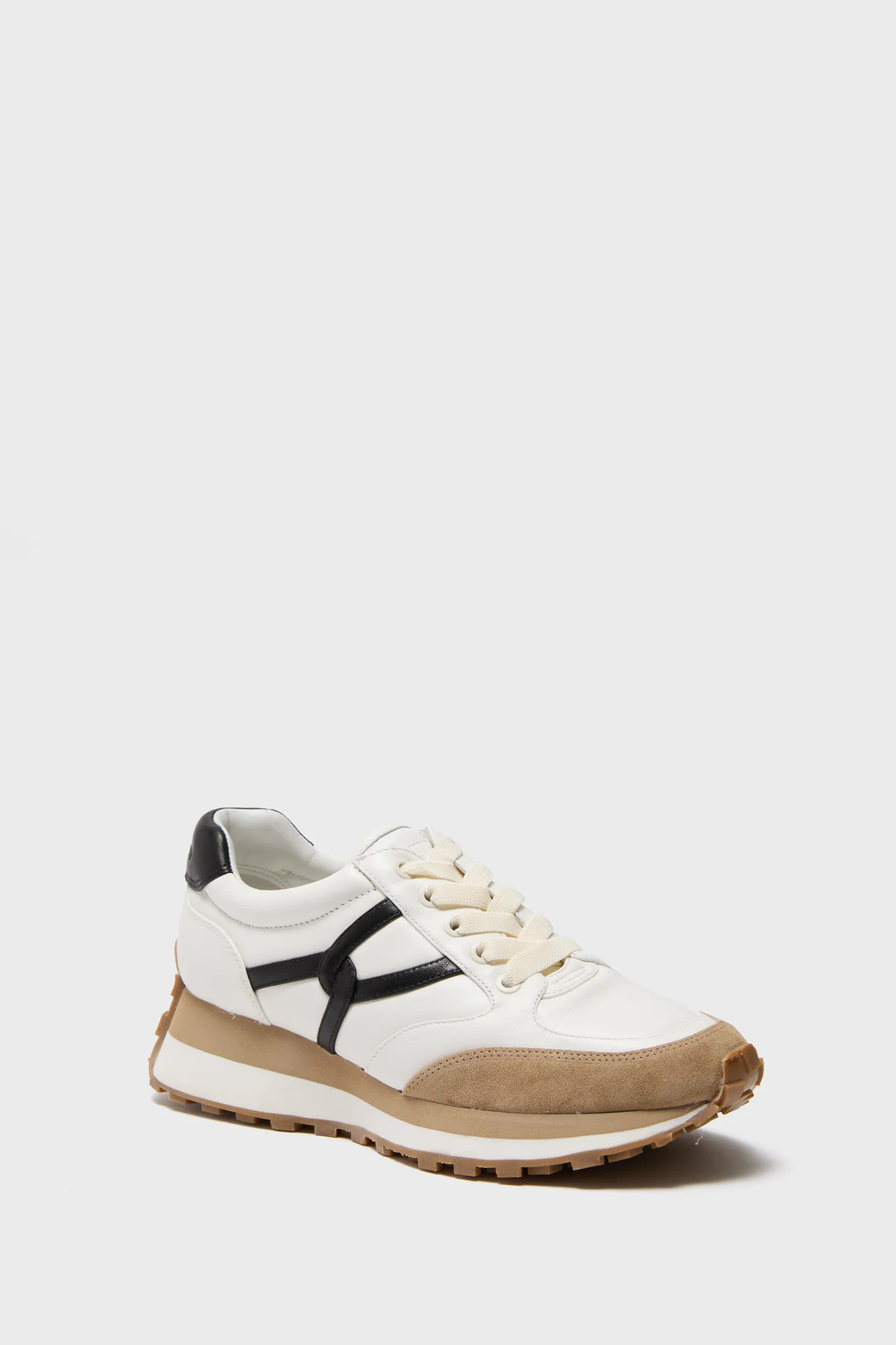 Coconut and Black Valentina Sneakers | Tuckernuck (US)