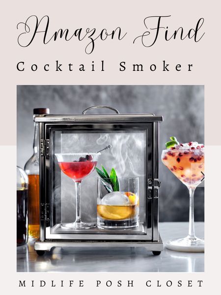 AMAZON FIND: Cocktail Smoker. A gift for those how have everything!

#LTKhome #LTKHoliday #LTKGiftGuide