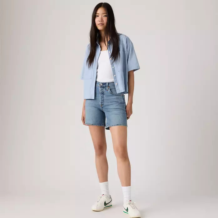 501® Original Fit Mid-thigh Lightweight Women's Shorts | Levi's US