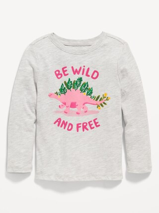 Unisex Long-Sleeve Graphic T-Shirt for Toddler | Old Navy (US)