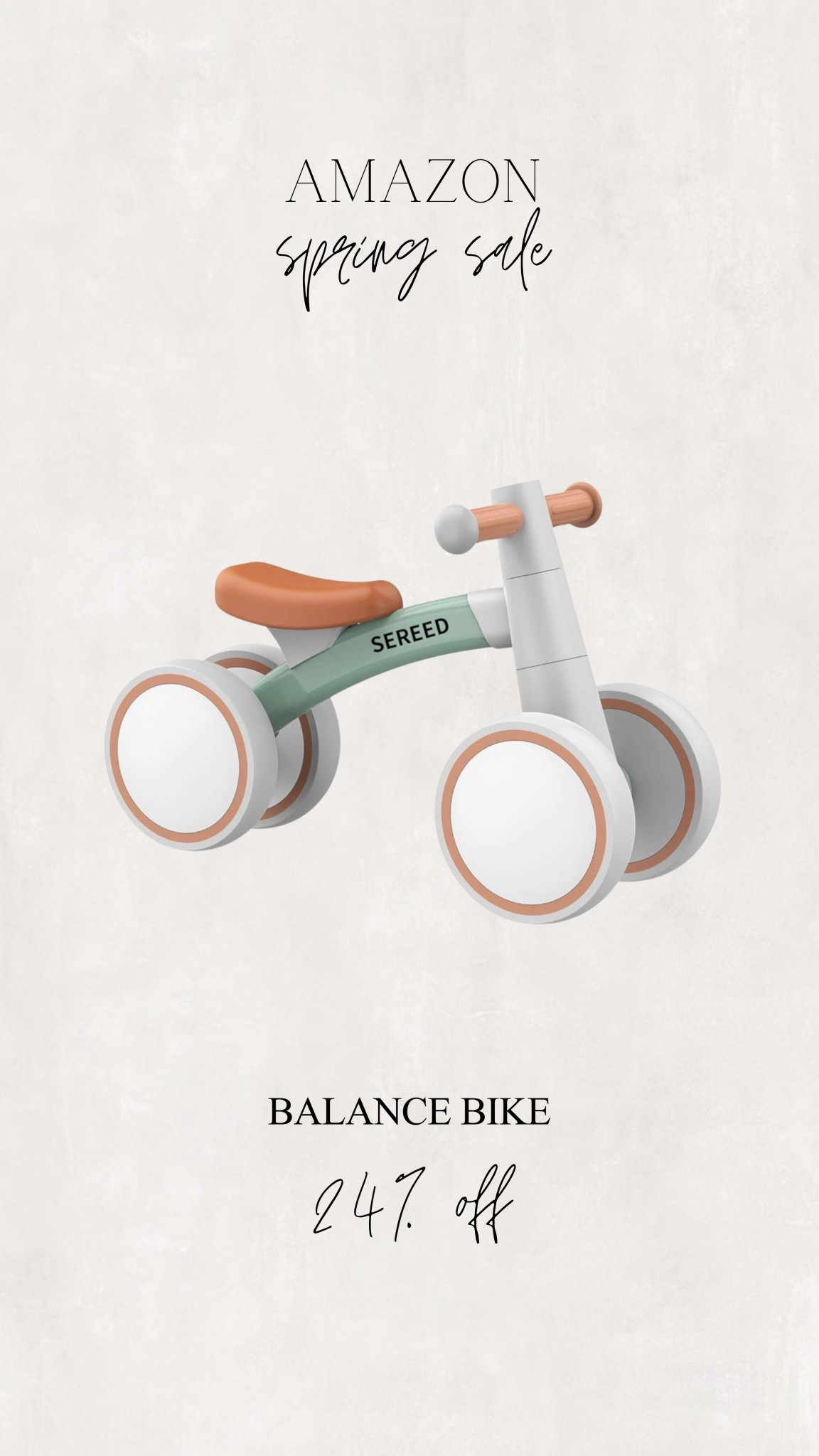 Amazon spring sale, balance bike, toddler toy, toddler gift ideas, first birthday 

#LTKSaleAlert #LTKKids
