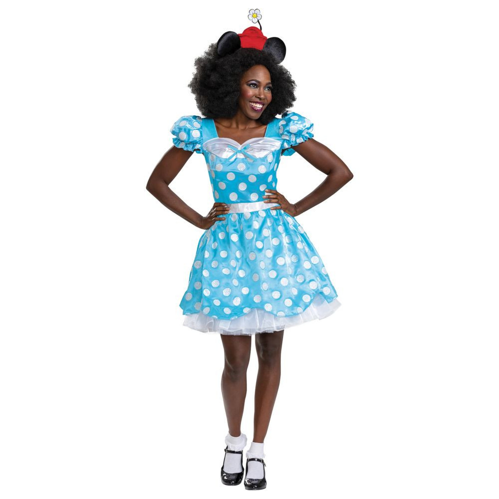 Women's Deluxe Vintage Minnie Mouse Costume - Medium | Oriental Trading Company