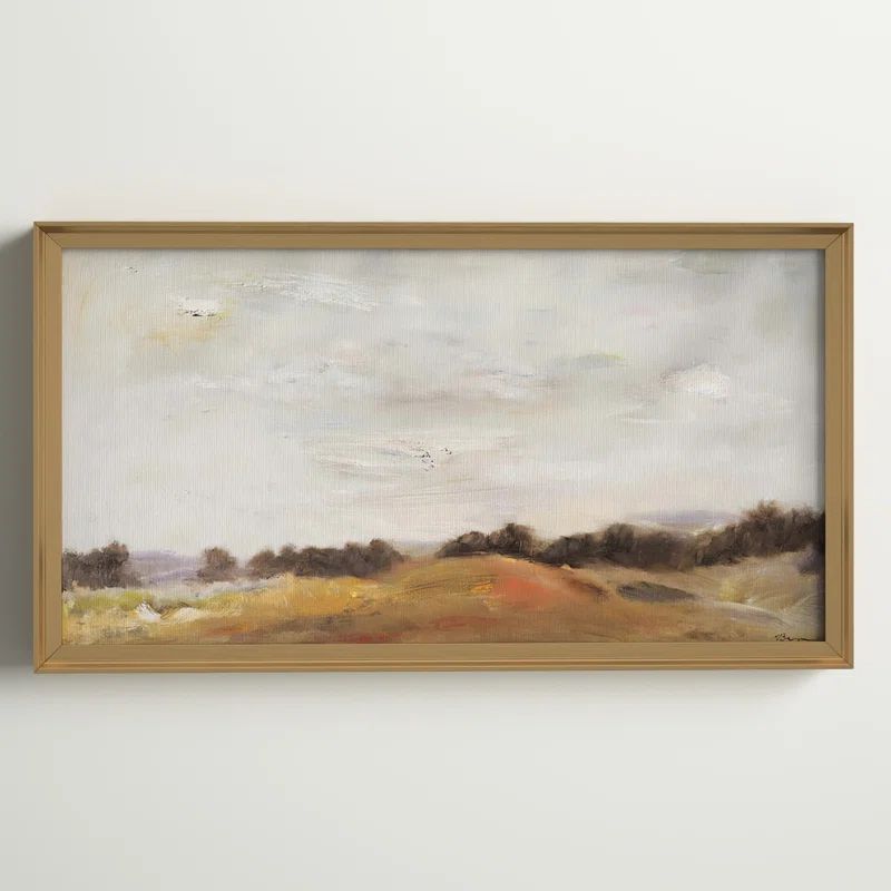 Fields Of Gold - Picture Frame Print on Canvas | Wayfair North America