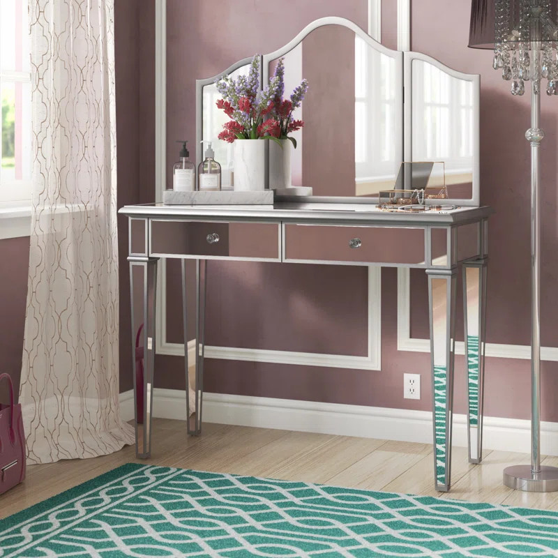 Leonardo Vanity with Mirror | Wayfair North America