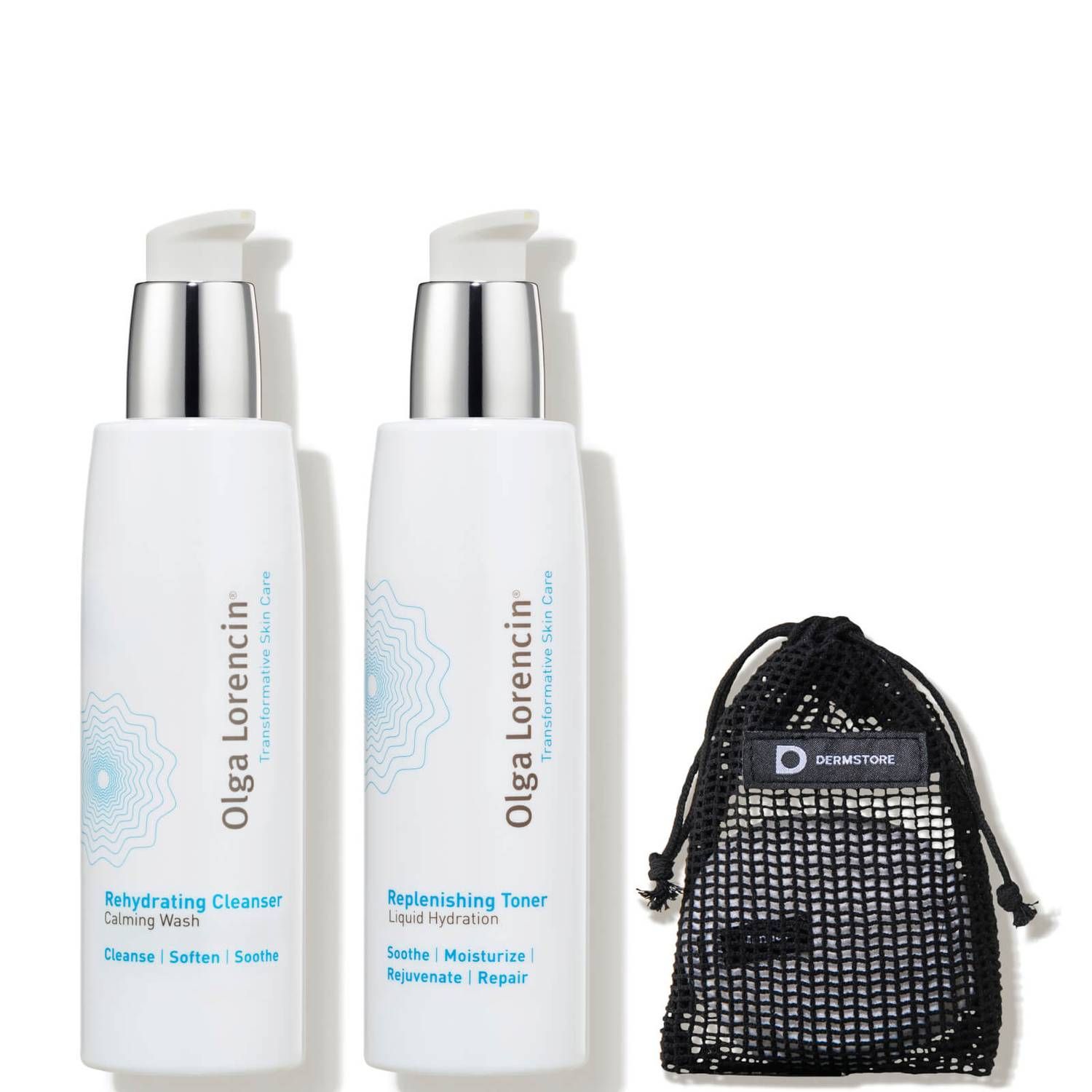 Olga Lorencin Skin Care Dermstore Exclusive Cleanse Refresh Kit 3 piece - $99 Value | Dermstore (US)