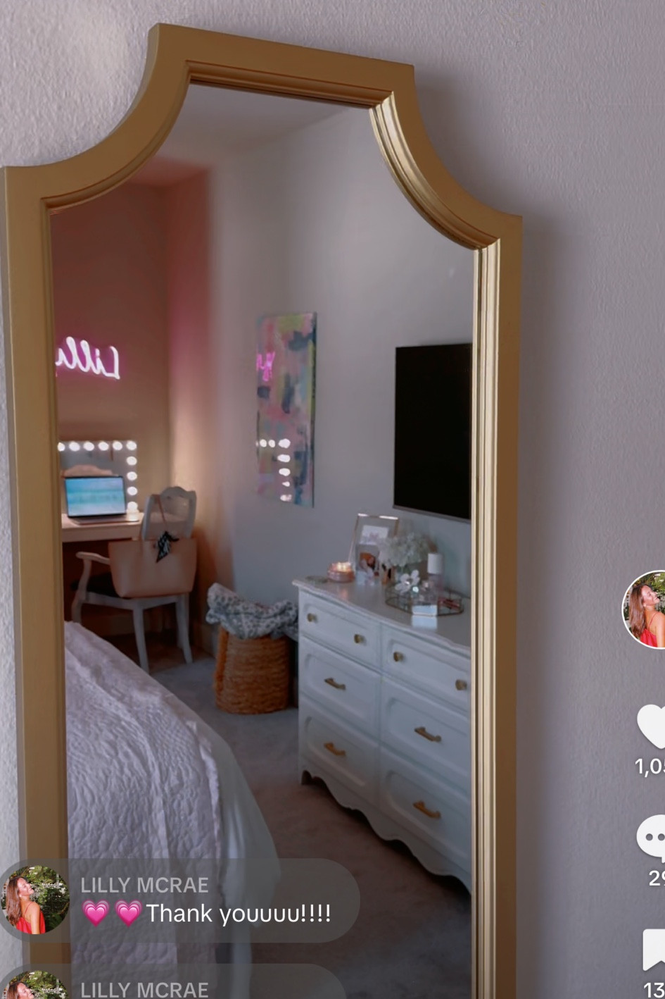 This is the best picture I have of my mirror!!! Couldn’t find the exact link but linked some similar ones 
