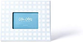 Coton Colors Picture Frame (Blue Gingham) | Amazon (US)