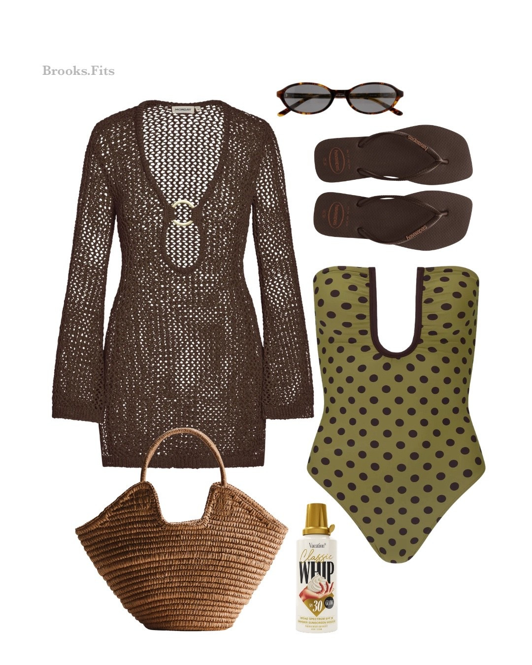 Spring break outfit 
Swimsuit - LA-LU 