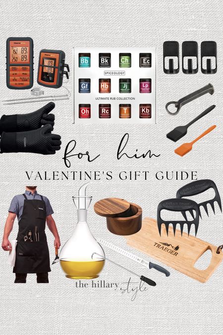 For Him Valentine’s Gift Guide! 

Amazon gift guide. BBQ. Traeger. Grilling accessories. 

#LTKhome #LTKsalealert #LTKmens