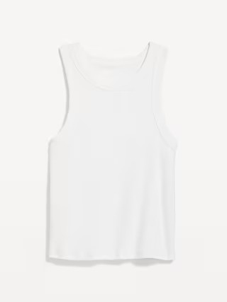 Rib-Knit Cropped Tank Top for Women | Old Navy (US)