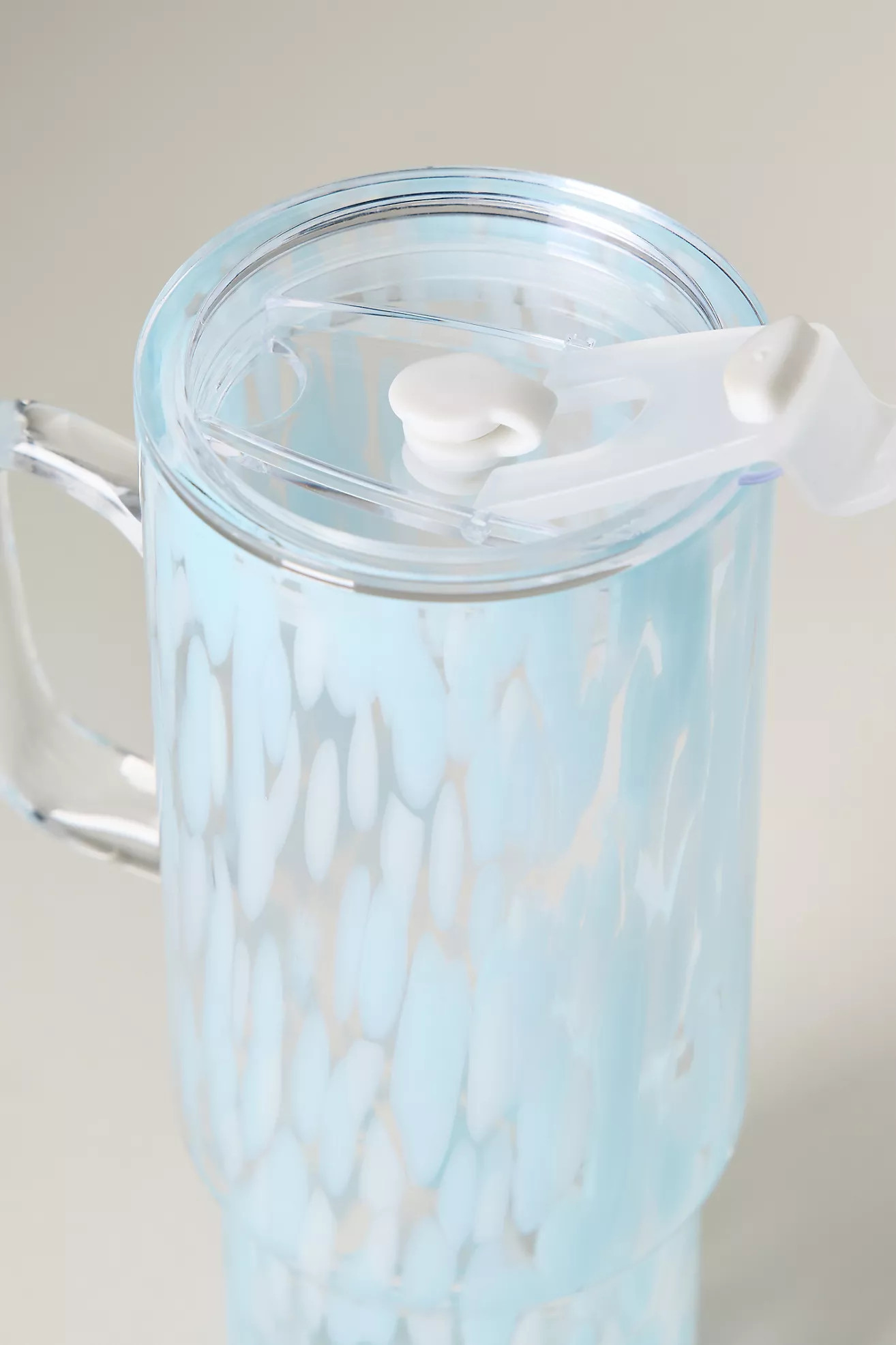 Confetti Glass Tumbler with Handle | Anthropologie (US)