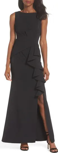 Ruffle Front Gown | Nordstrom