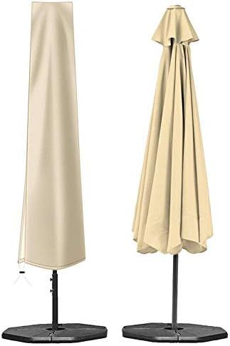 OKPOW Umbrella Cover 420D Oxford Fabric Patio Umbrella Covers Waterproof with Zip, for 9ft to 12f... | Amazon (US)