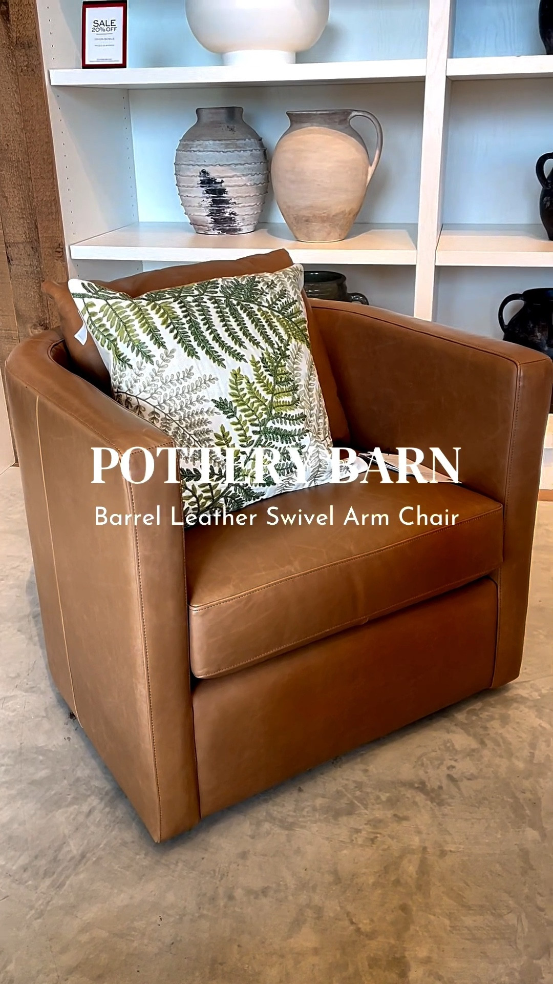 Pottery Barn Leather Barrel Swivel Armchair – Leather Accent Chair

This genuine leather barrel swivel chair from Pottery Barn works beautifully as a living room accent chair, bedroom corner chair, or home office swivel armchair. 

The curved barrel back, leather upholstery, and swivel base make it both stylish and functional for modern and neutral interiors.


#LTKmomlife #LTKHome
