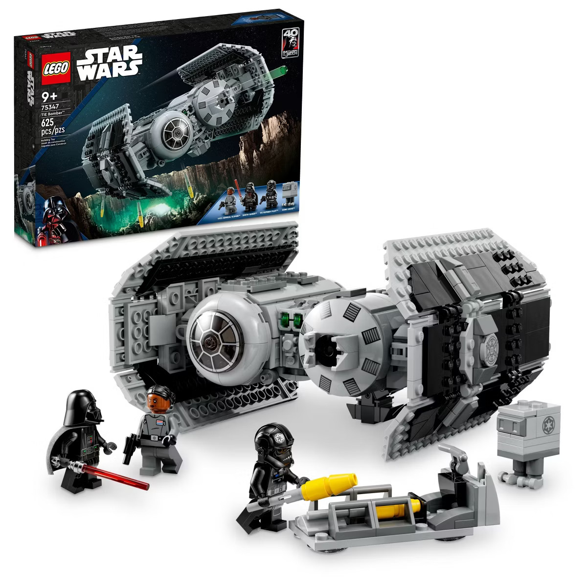 LEGO Star Wars TIE Bomber Starfighter Buildable Toy 75347 | Target