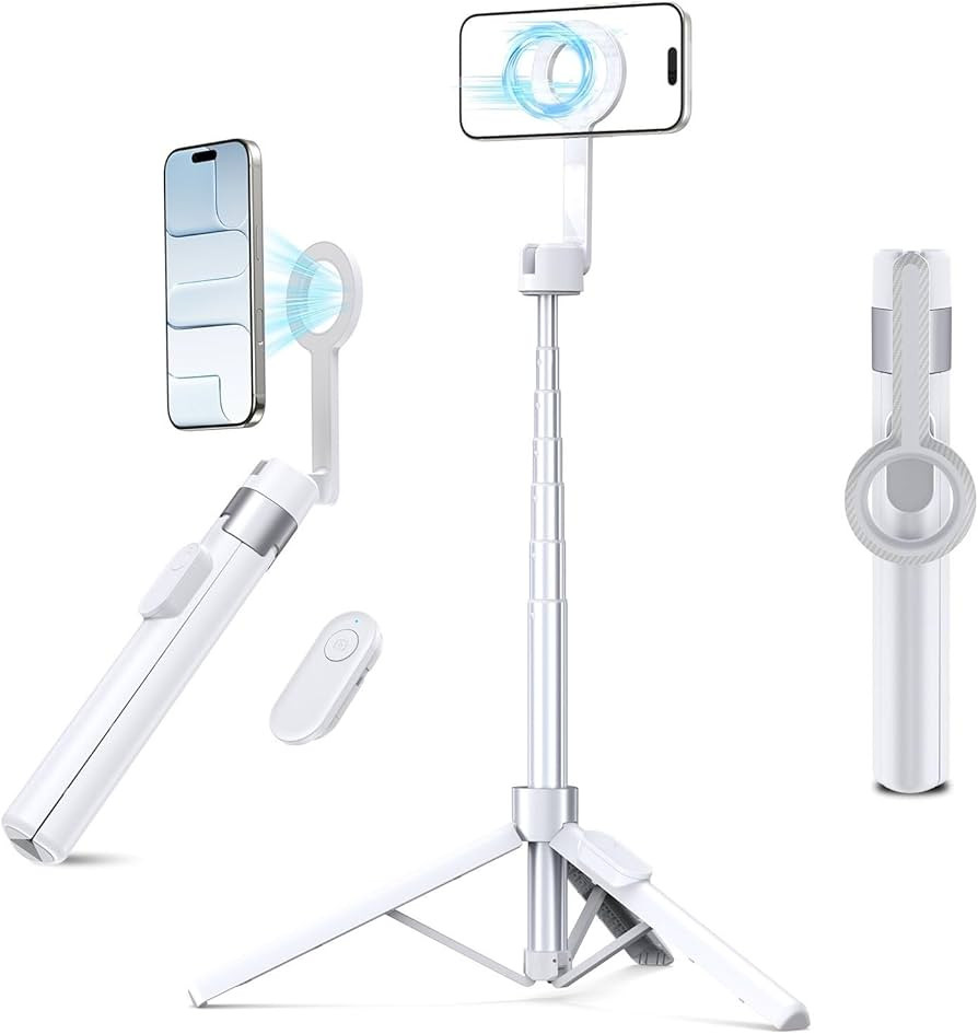 Vimose Monopod Magnetic Tripod for iPhone, Mini Selfie Stick Tripod for Magsafe, 360\u00b0 Rotata... | Amazon (US)