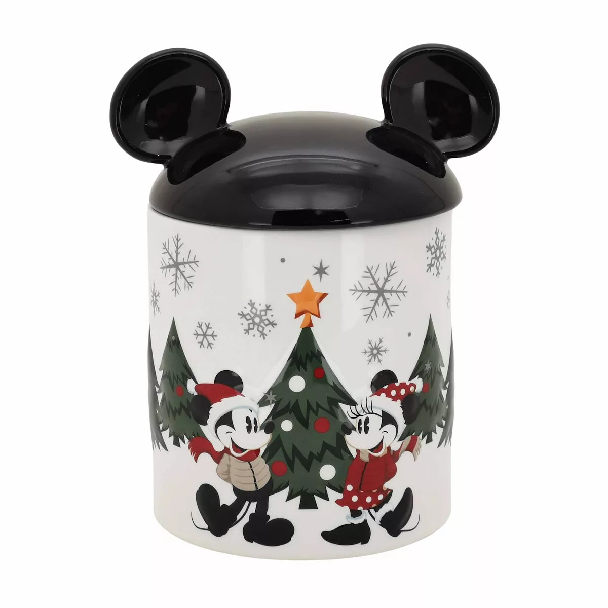 St. Nicholas Square® Disney Mickey & Minnie Cookie Jar with Lid | Kohl's