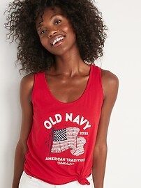 2021 U.S. Flag Graphic Tank Top for Women | Old Navy (US)