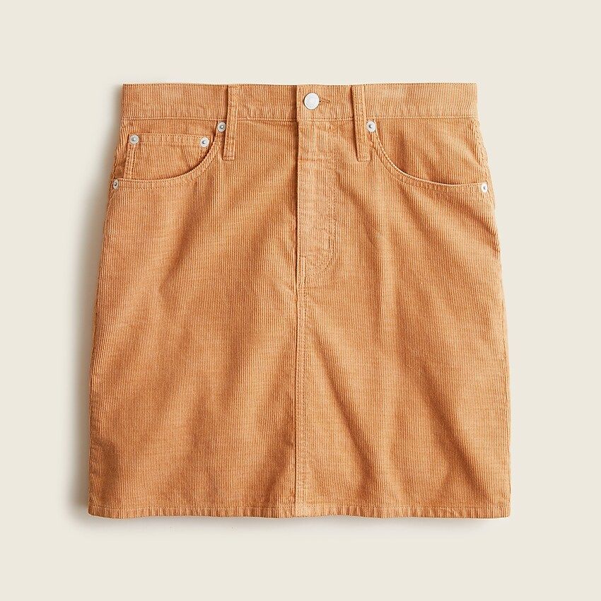 Mini skirt in corduroy | J.Crew US