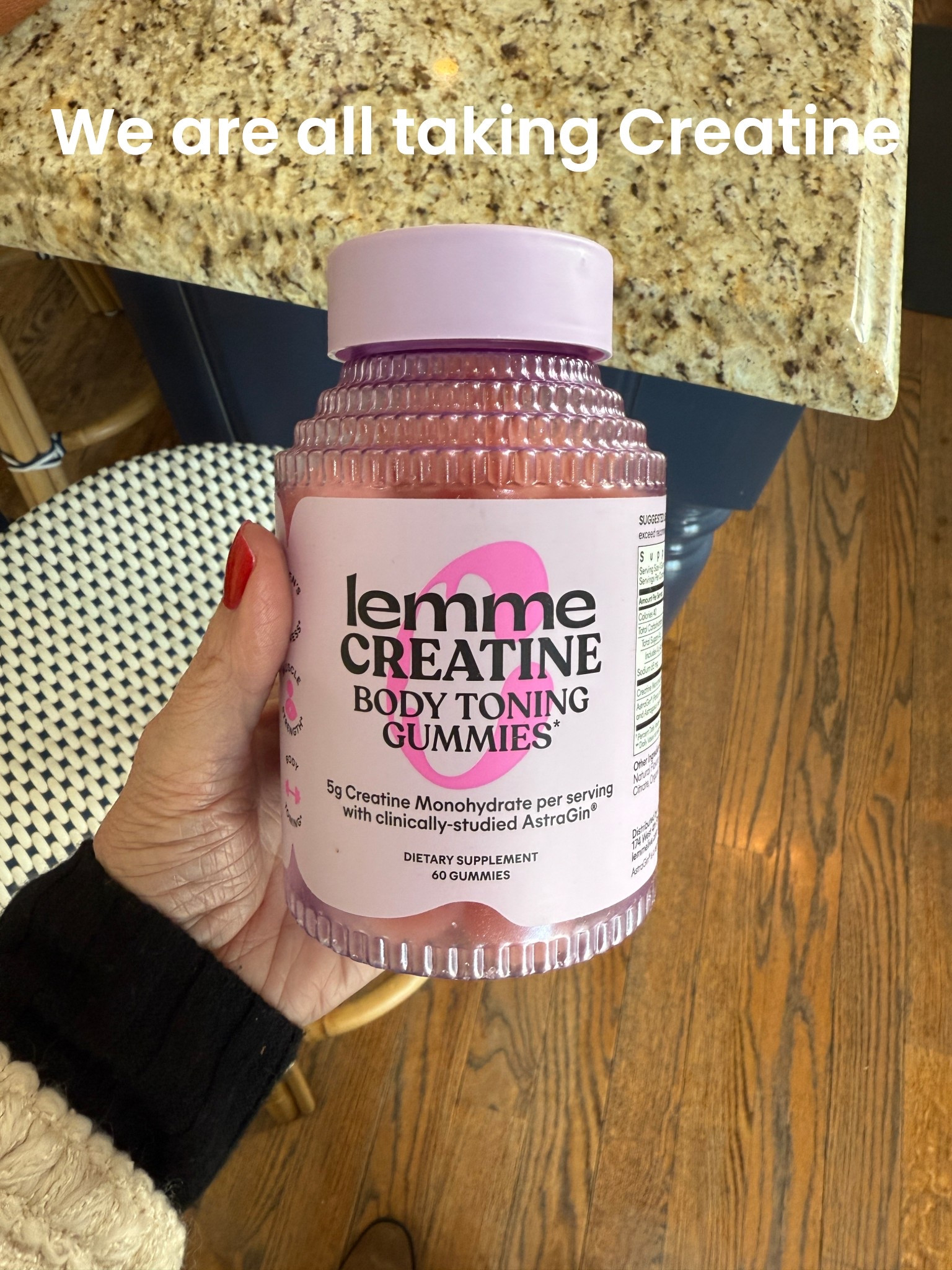 Creatine is shown to increase muscle strength & recovery, promote lean body mass, and support cognitive health.
I'm taking this every day after my workout!
💪🏻💪🏻

#LTKfitnessgoals #LTKOver40 #LTKdayinmylife