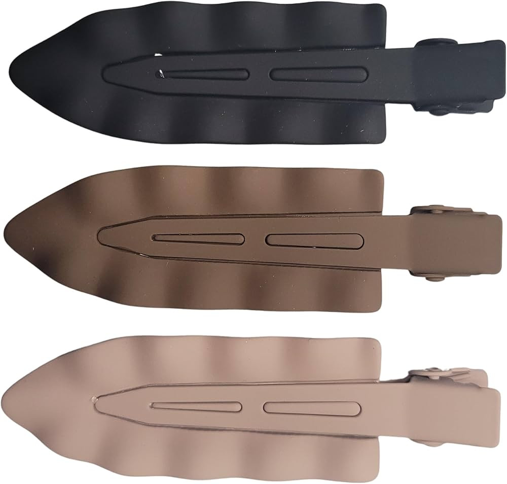 PINK PEWTER Creaseless Metal Hair Clip - 3pk | The Matte Pack | Creaseless Hair Pins - No Crease ... | Amazon (US)