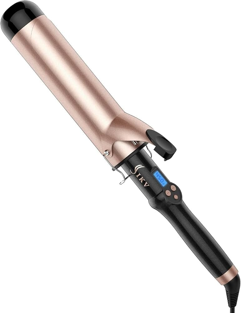 50mm Extra Large Curling Tong Long Barrel,Dual Voltage 100-240V,Beach Waves | Amazon (UK)