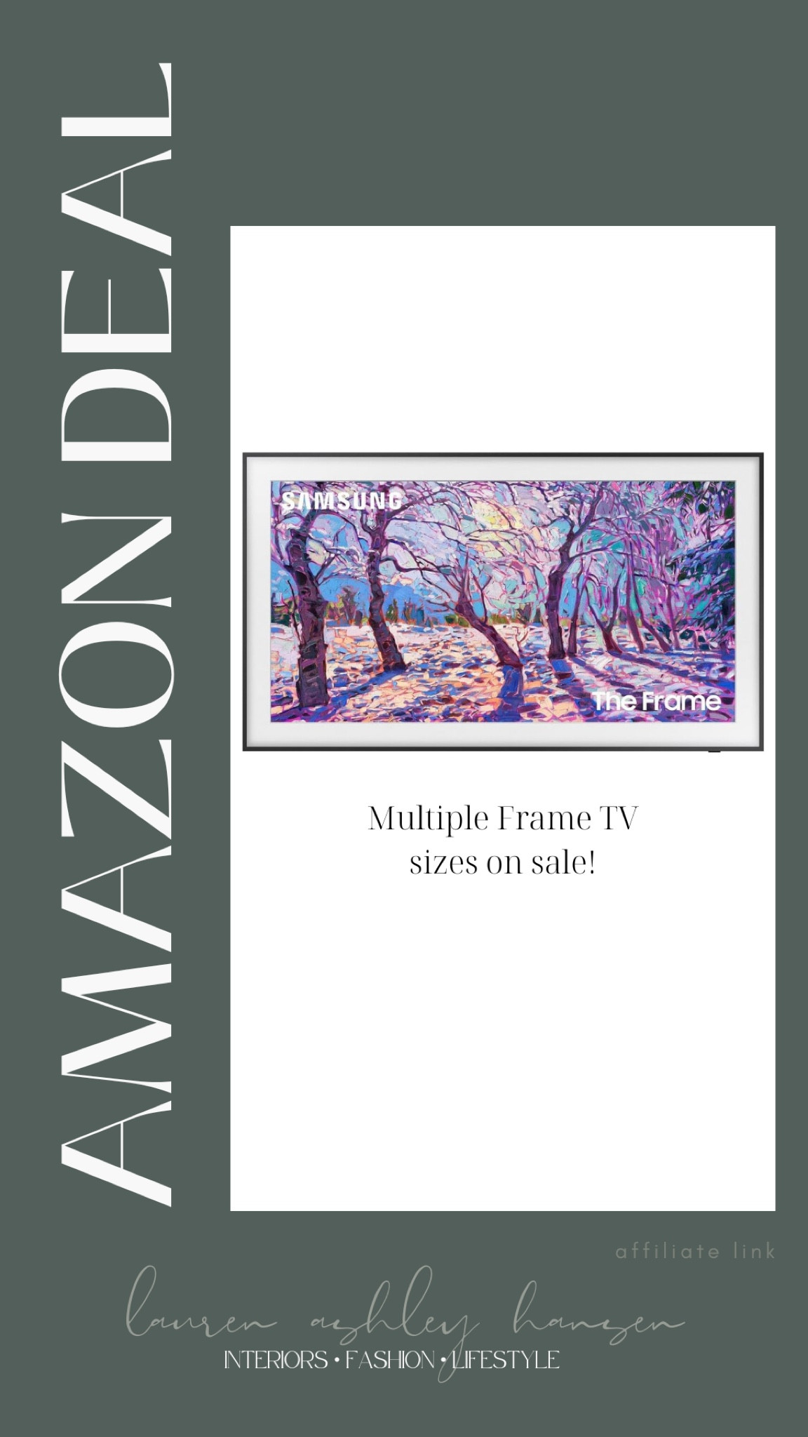 Our Samsung frame TV (from our great room fireplace) is marked down on Amazon for Black Friday and cyber Monday! This is the best time to buy the frame TV if you’ve had your eye on it!

#LTKhome #LTKsalealert #LTKHoliday