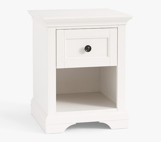 Larkin Nightstand, Stone Gray, In-Home Delivery | Pottery Barn Kids