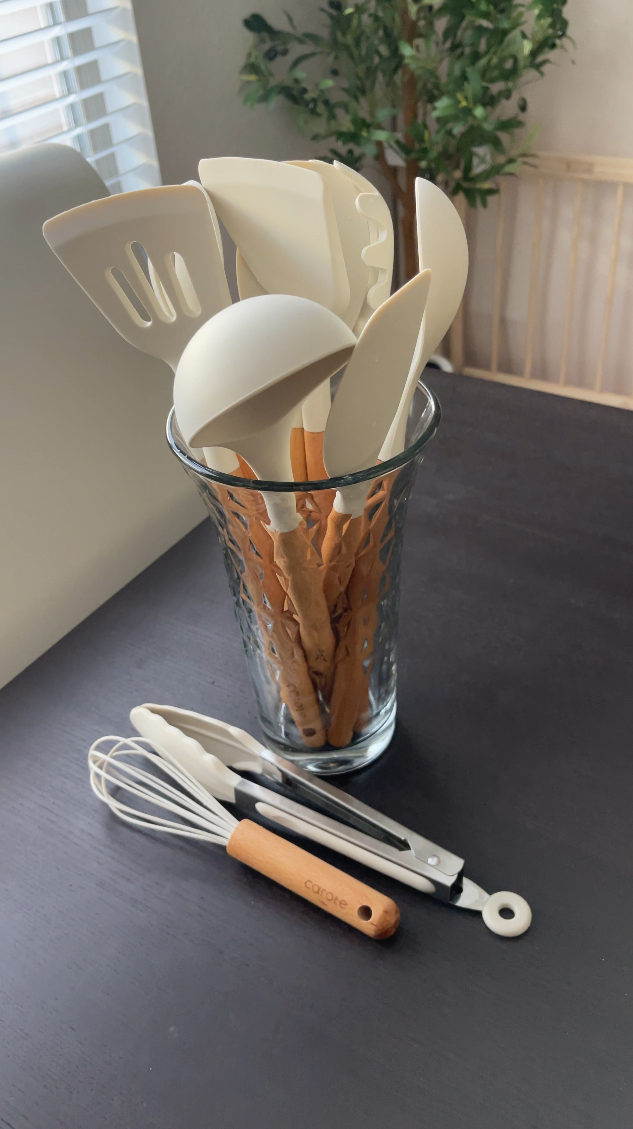 10-piece cooking utensil set, high-quality kitchen utensils, heat-resistant silicone utensils, non-stick kitchen tools, wooden handle utensils, neutral color utensils, aesthetic cooking tools, modern kitchen gadgets, durable utensil set, heatproof silicone utensils, scratch-resistant utensils, food-grade silicone utensils, versatile cooking utensils, stylish kitchen accessories, non-toxic kitchen tools, easy-to-clean utensils, ergonomic kitchen utensils, eco-friendly kitchen tools, minimalist utensil set, multipurpose kitchen gadgets

#LTKVideo #LTKFindsUnder50 #LTKHome