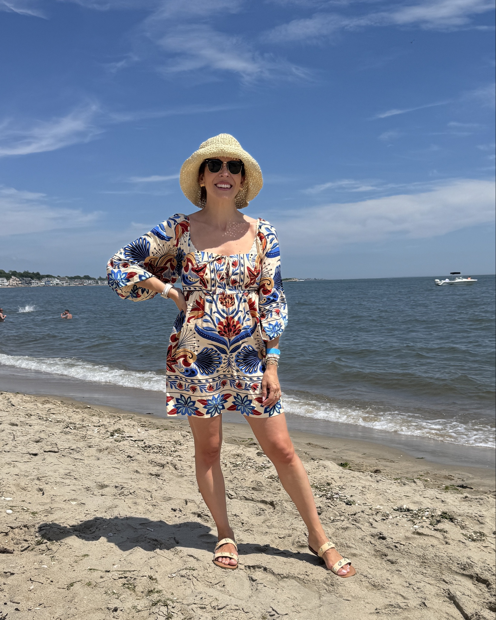 My fave new FarmRio bump friendly seashell and coral print dress I’m wearing on repeat styled two ways! I linked many other pieces currently available on the US site as I got my dress in Brazil recently so it’s only on the Brazil site but I found the exact print in a similar style dress as well as in a top 🐚 🌊 the perfect summer vibe! All their prints are so festive and this print is perfect for the Fourth of July with the right colors! There’s a lot on sale on the site too! 

#LTKSaleAlert #LTKBump #LTKSeasonal