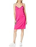 The Drop Women's Darcy Loose Tie-Back Silky Stretch Mini Slip Dress, Hot Pink, XXS | Amazon (US)