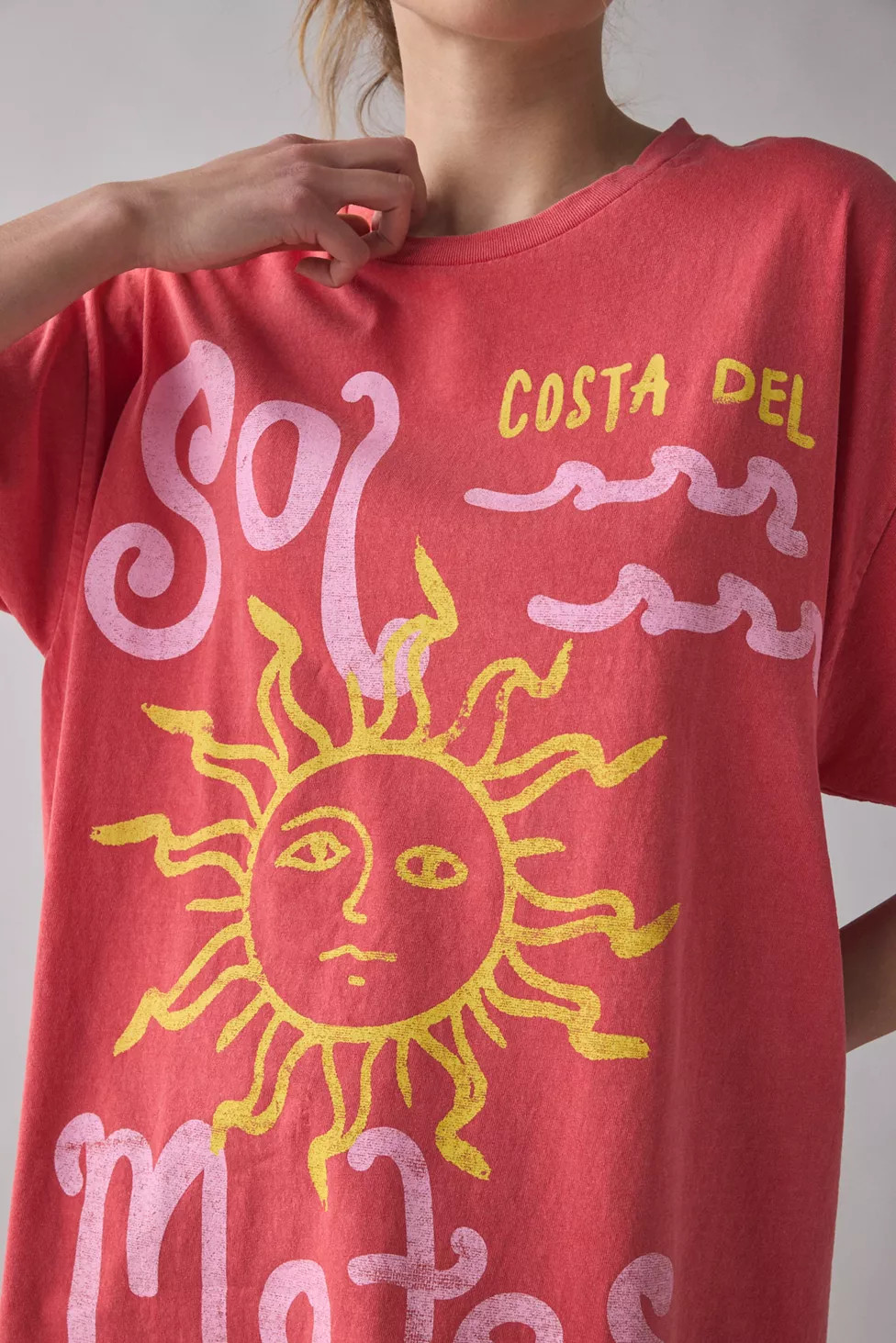 Costa Del Sol Mates Graphic T-Shirt Dress | Urban Outfitters (US and RoW)