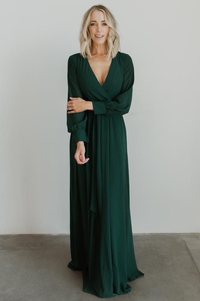 Lydia Hunter Green Maxi Dress | Baltic Born