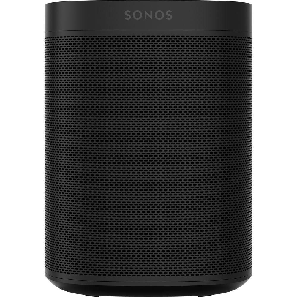 SONOS One Gen 2 Black Smart Speaker with Voice Control | The Home Depot