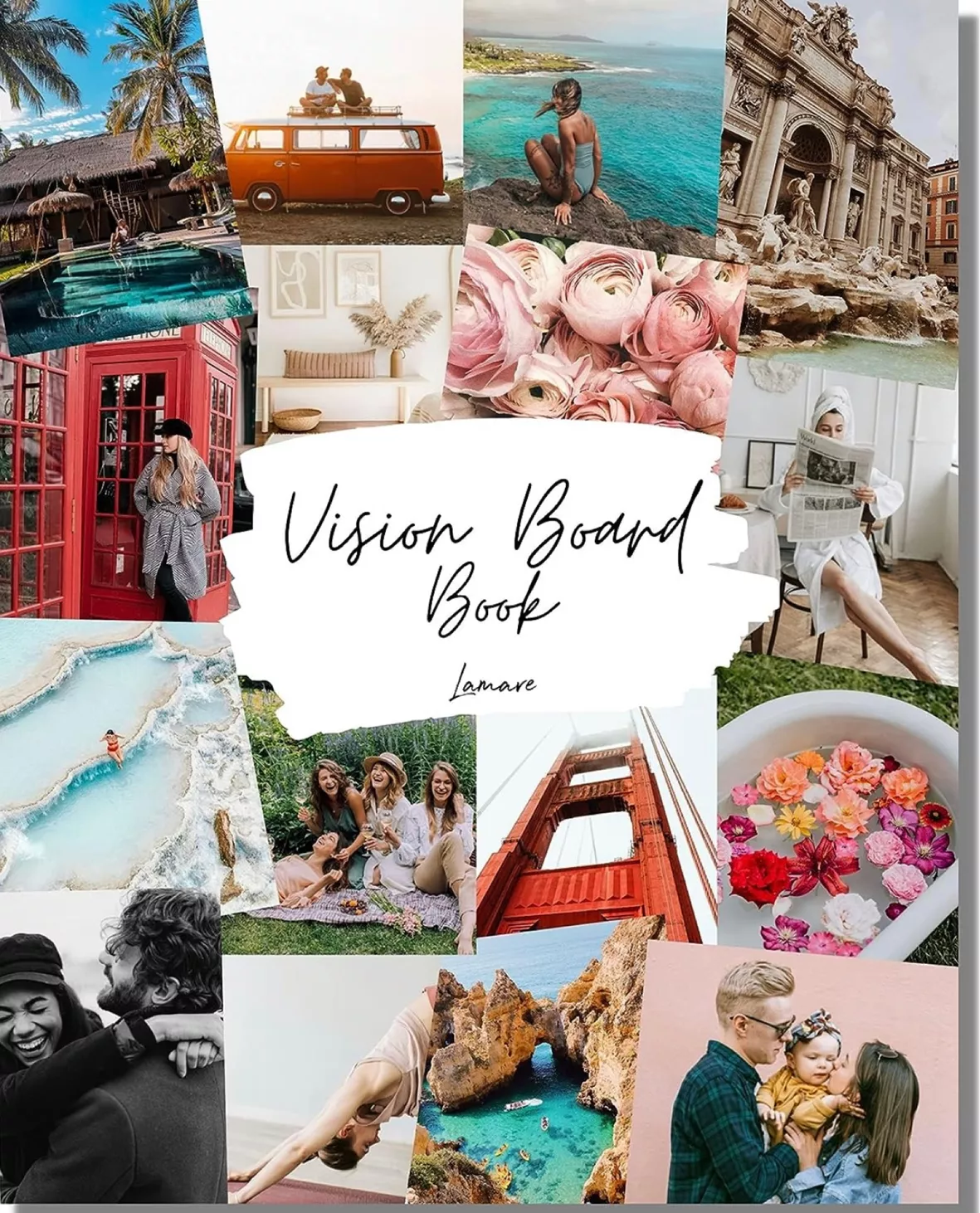 Vision Board Clip Art Book: Vision Board Kit For Women With Over 300  Supplies