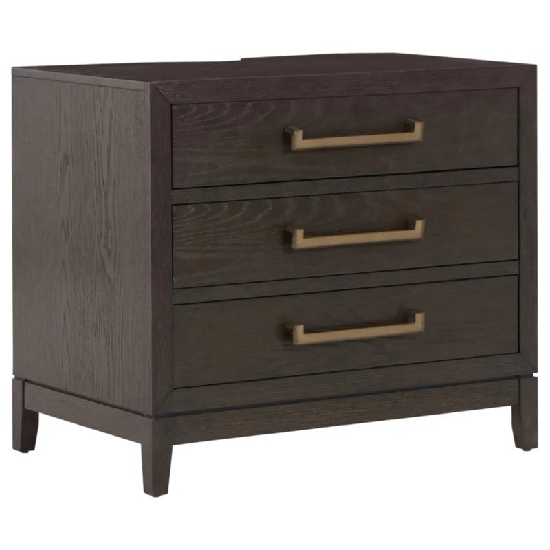 Burkhaus Solid + Manufactured Wood Nightstand | Wayfair North America