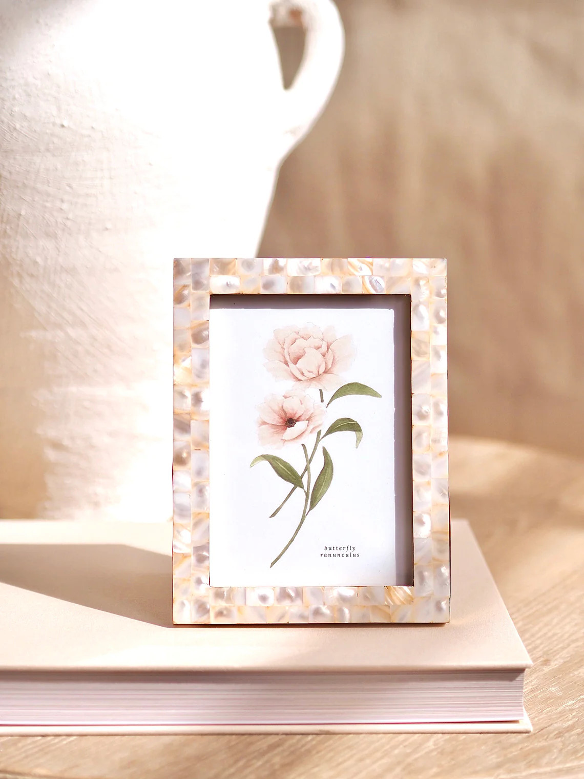 Mother of Pearl Photo Frame | 5x7 | The Cross Decor & Design