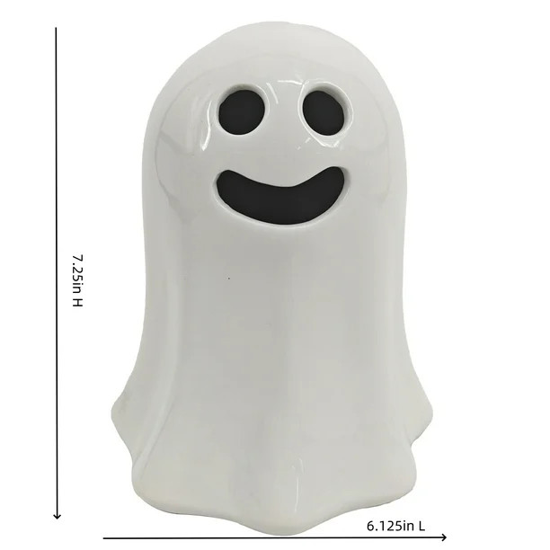 LED Ceramic Ghost, Halloween Décor | Walmart (CA)