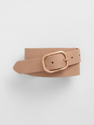 Faux-Leather Belt | Gap Factory