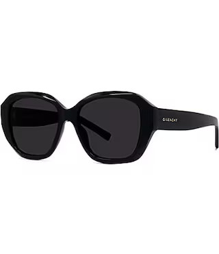 Givenchy Women's GV Day 55mm Round Sunglasses - Shiny Black | Dillard's