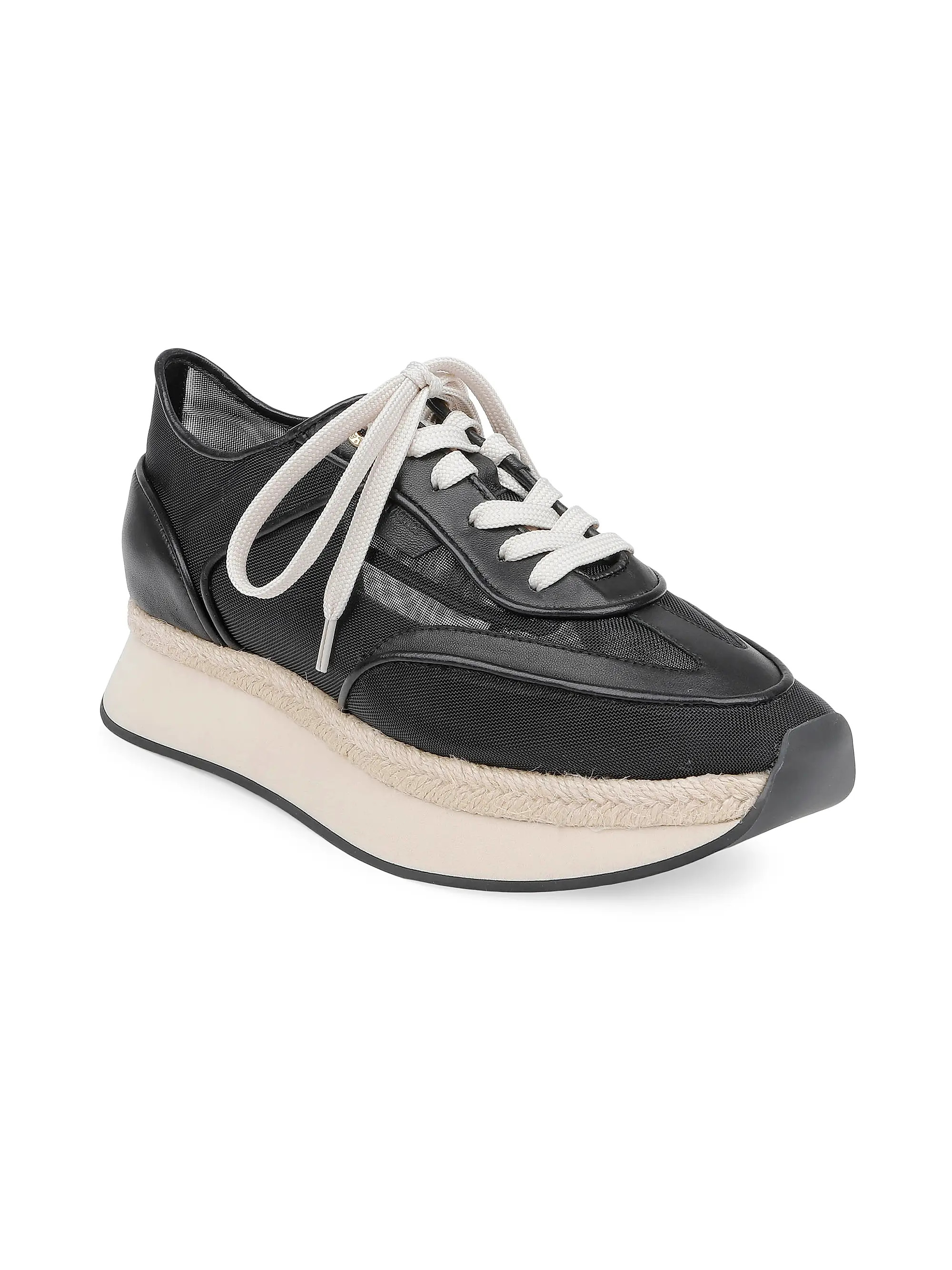 Iris Mesh & Leather Platform Sneakers | Saks Fifth Avenue