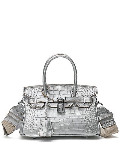 Jane Leather Satchel | Gilt & Gilt City