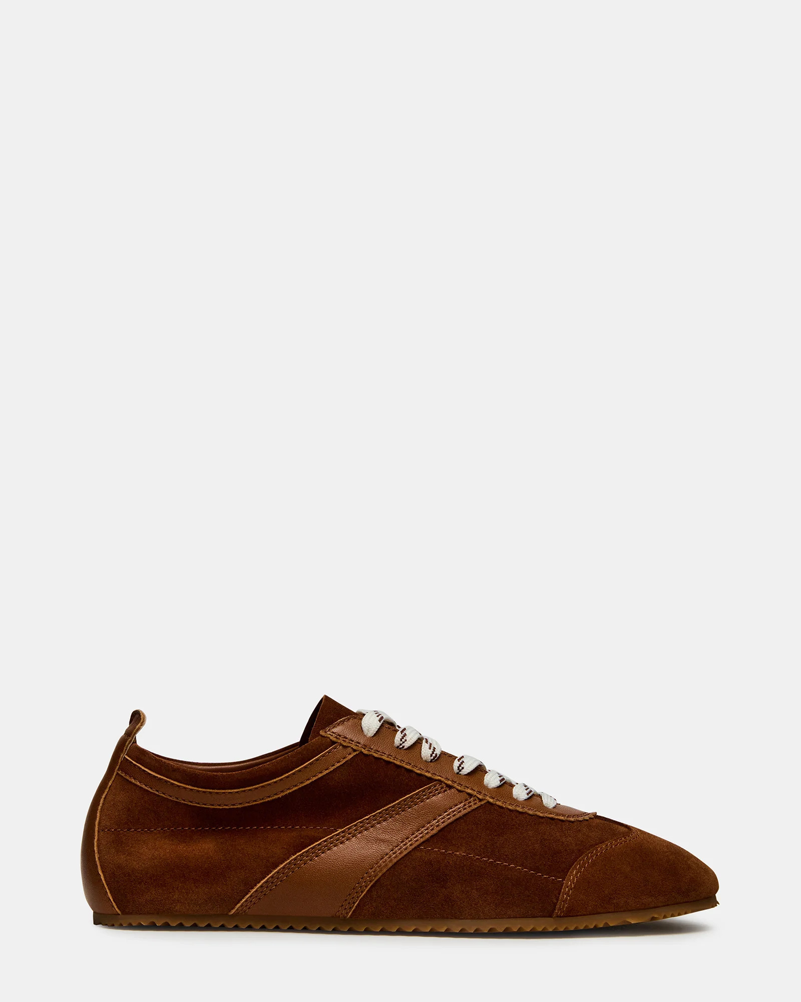 Steve Madden Men's Juna Lace-Up Sneakers - Cognac Suede - Size 10.5 - Leather | Steve Madden (US)