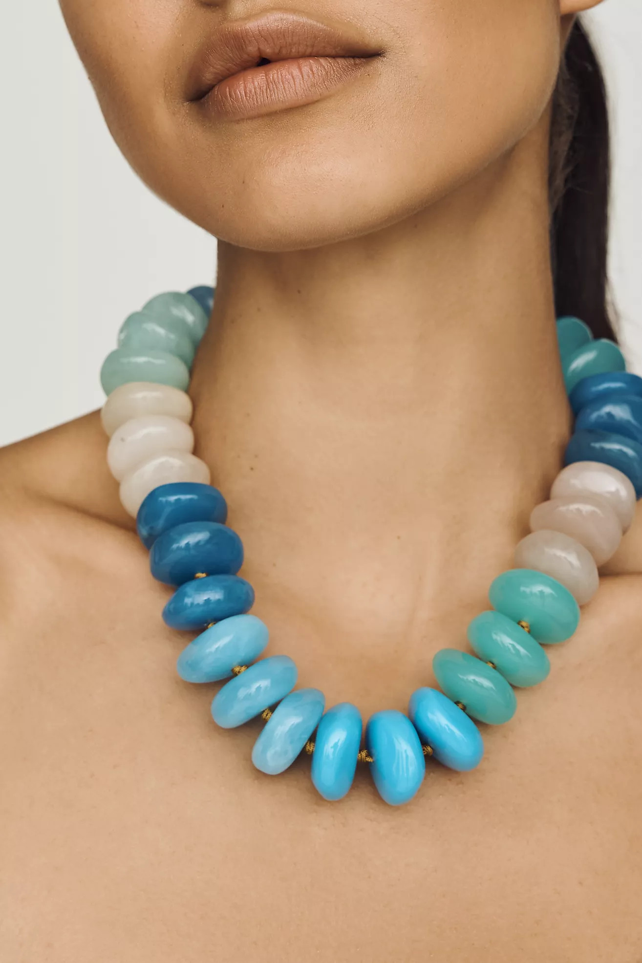 Chunky Rainbow Necklace | Anthropologie (US)