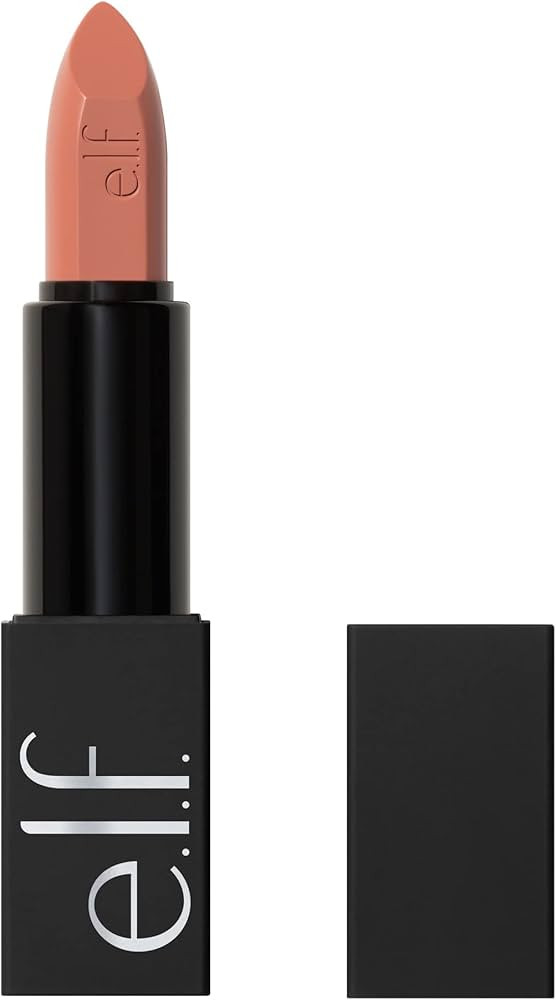 e.l.f. O Face Satin Lipstick, Richly Pigmented, Nourishing & Long-Lasting Creamy Lipstick, Infuse... | Amazon (US)