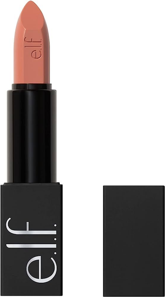 e.l.f. O Face Satin Lipstick, Richly Pigmented, Nourishing & Long-Lasting Creamy Lipstick, Infuse... | Amazon (US)