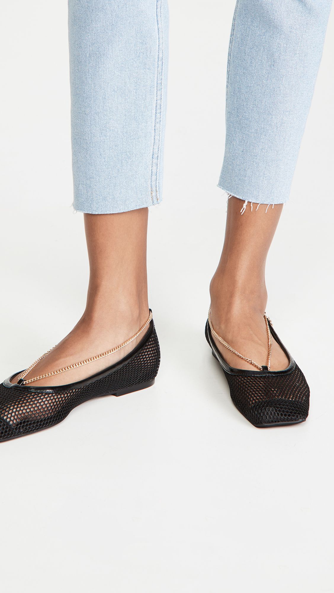 Geraldine Net Ballet Flats | Shopbop