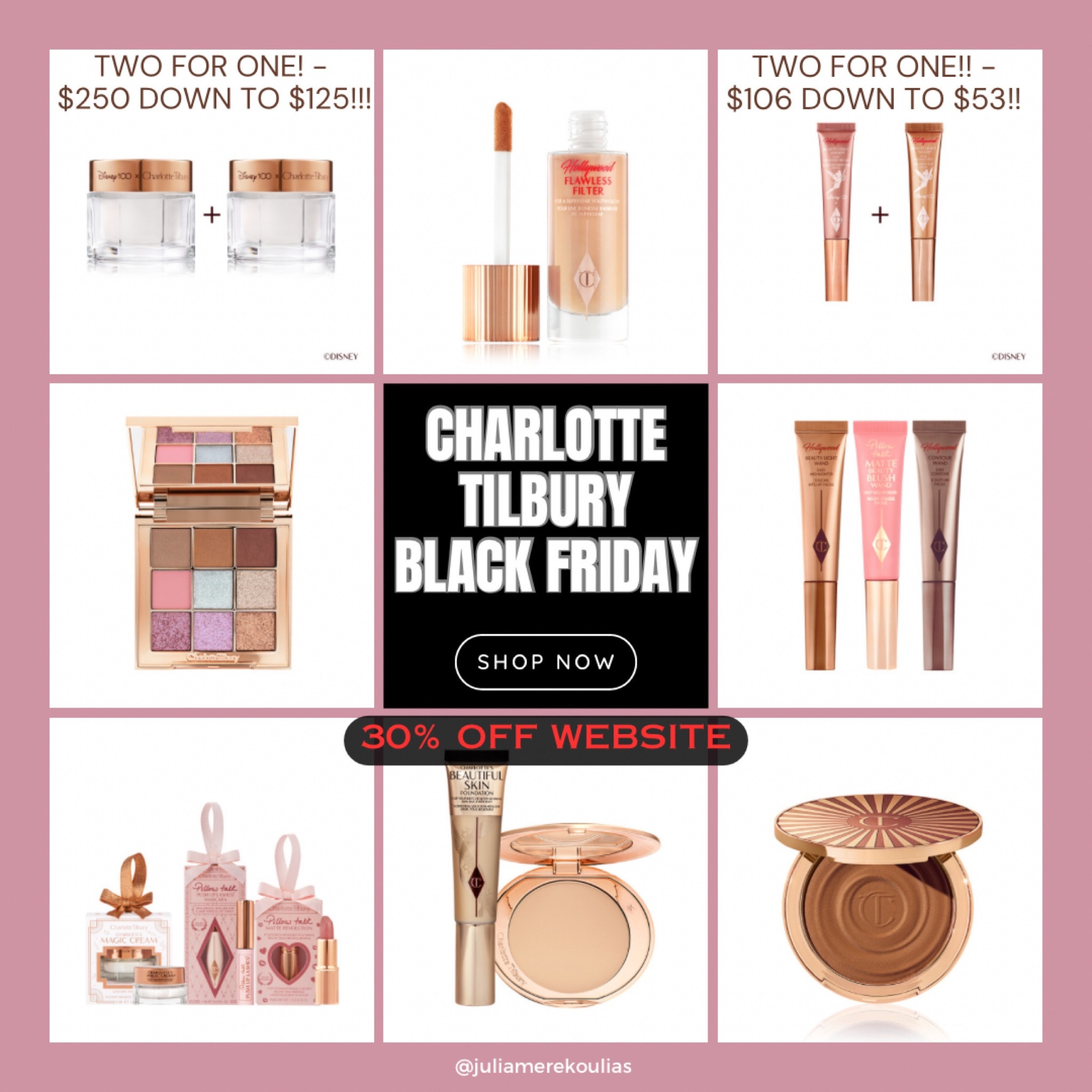 Charlotte Tilbury is 30% off on their website!! Click to shop the best deals and savings, as well as my favourite products from Charlotte Tilbury! 🎀🌸🎄💕

#LTKCyberWeek #LTKGiftGuide #LTKsalealert