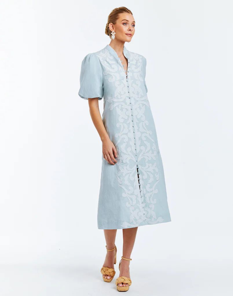 Pre-Order - Elliana Barong Midi Dress | Mestiza New York